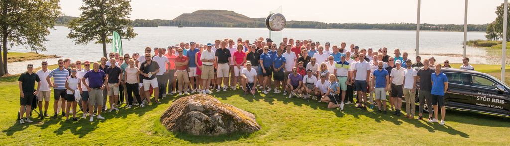 Gruppbild från Bris-golfen 2017