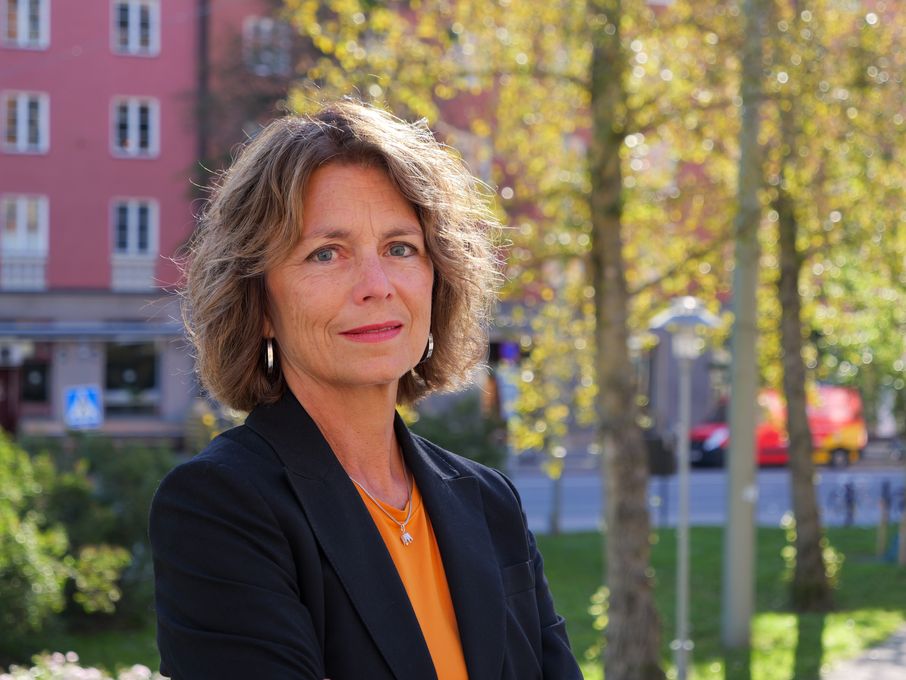 Maria Frisk, generalsekreterare för Bris. Fotograf: Nisse Hvidfeldt.