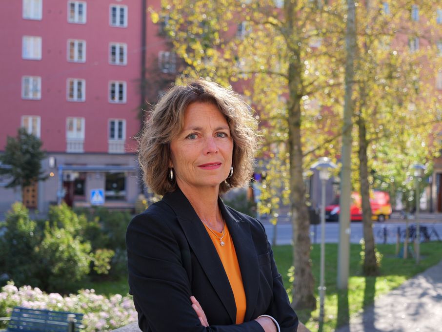 Maria Frisk, generalsekreterare på Bris. Fotograf: Nisse Hvidtfeldt